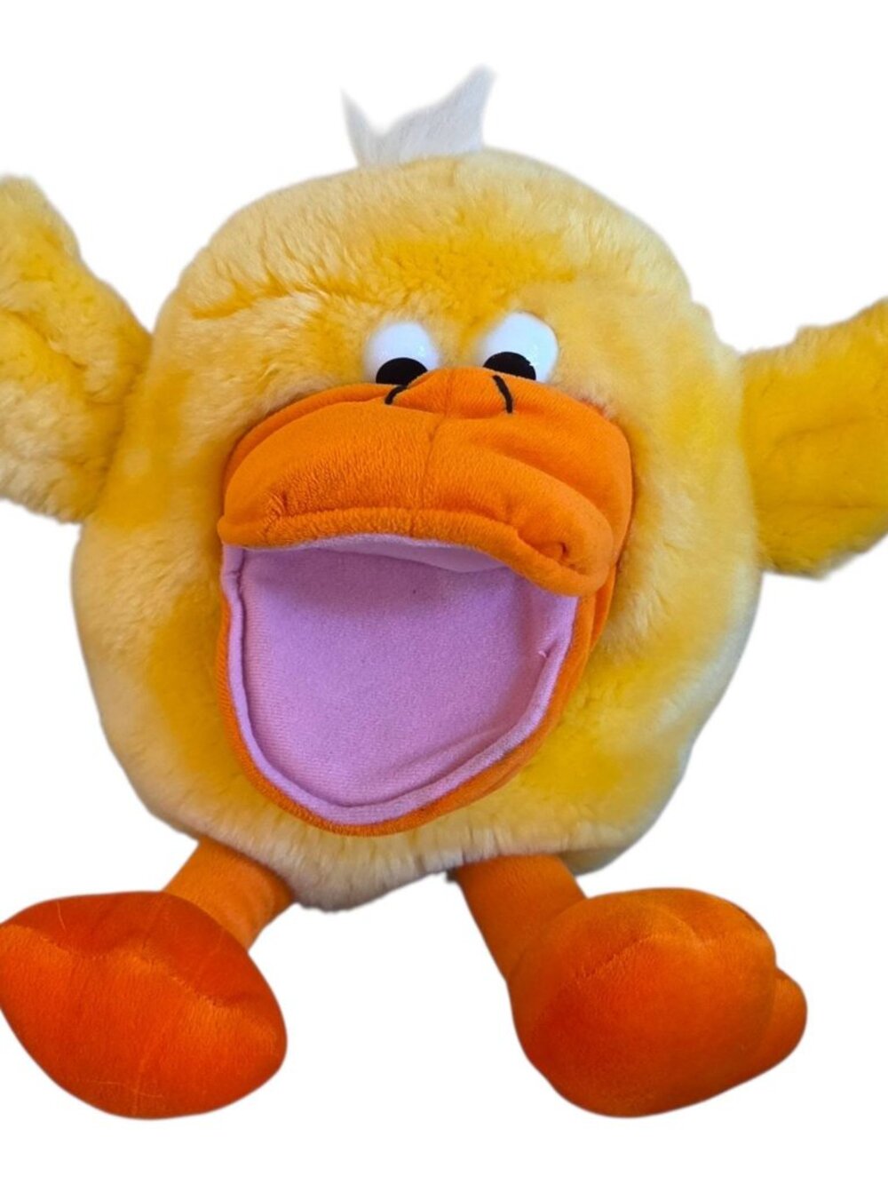 2016 Dan Dee Collector's Choice Yellow Duck Hand Puppet